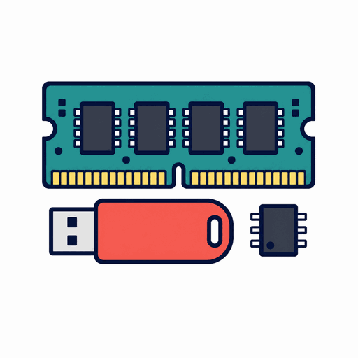 メモリーのイラスト