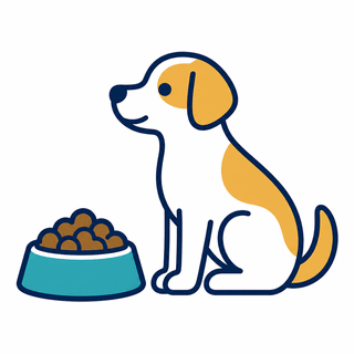 飼料用調製品(ペットフード)のイラスト